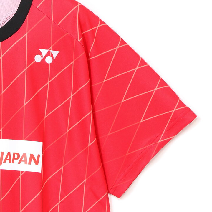 楽天市場】【YONEX】バドミントン 日本代表 16830 UNIドライTシャツ 