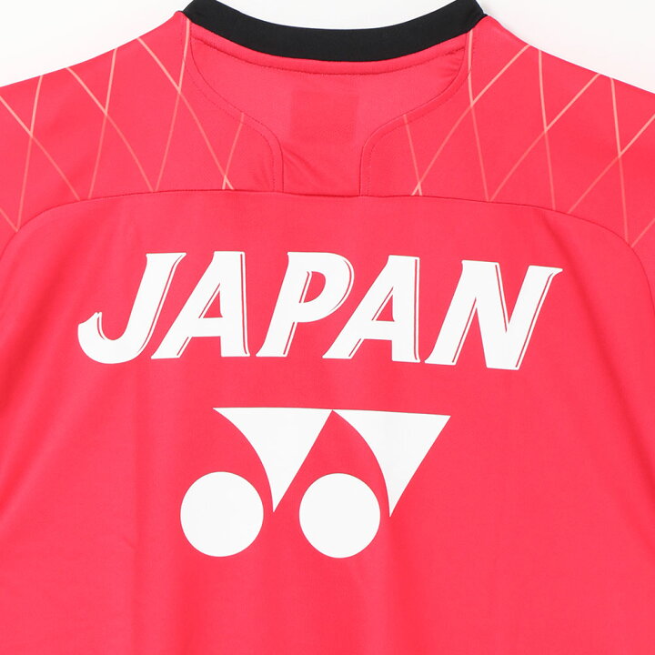 楽天市場】【YONEX】バドミントン 日本代表 16830 UNIドライTシャツ 