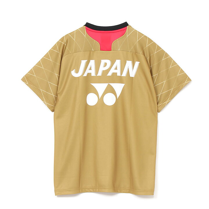 楽天市場】【YONEX】バドミントン 日本代表 16830 UNIドライTシャツ 