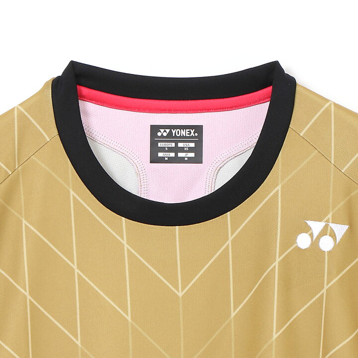 楽天市場】【YONEX】バドミントン 日本代表 16830 UNIドライTシャツ 