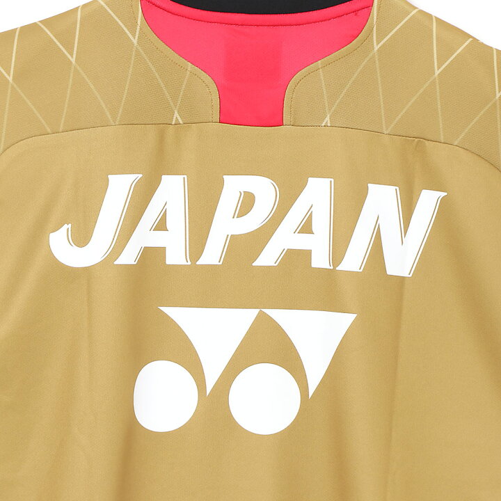 楽天市場】【YONEX】バドミントン 日本代表 16830 UNIドライTシャツ 