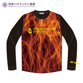 【YONEX】YOB25402　ユニロングスリーブTシャツ ブラック