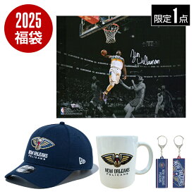 【限定1点】NBA公式 ザイオン・ウィリアムソン選手サイン入りポスター & ペリカンズグッズセット