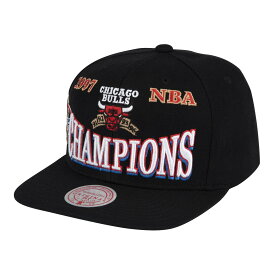 ミッチェル&ネス 1997 Champions Snapback-CBU CHICAGO BULLS / NBAファイナル スナップバッグ キャップ シカゴ・ブルズ 1997年 優勝キャップ 復刻