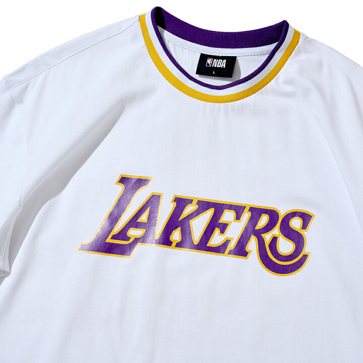 楽天市場 Nba Style 21 Ss Champions Collection Los Angeles Lakers チームロゴ ルーズフィットtシャツ ロサンゼルス レイカーズ Supersale 楽天スポーツゾーン