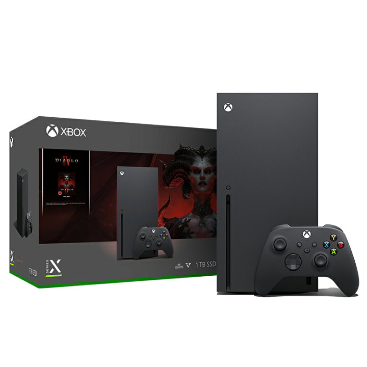 楽天市場】Microsoft Xbox Series X (ディアブロ IV 同梱版) ゲーム機 