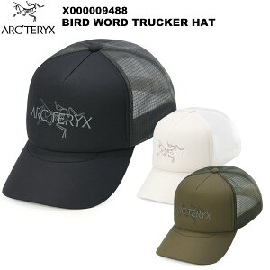 ��ARC'TERYX(�A�[�N�e���N�X) Bird Word Trucker Hat(�o�[�h ���[�h �g���b�J�[ �L���b�v) X000009488