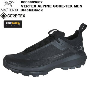 ARC'TERYX(A[NeNX) Vertex Alpine Gore-Tex Men's(o[ebNX ApC SAebNX Y) X000009602 Black/Black