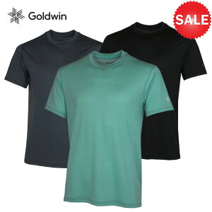 Goldwin(�S�[���h�E�B��) Fast Run Hybrid Wool T-Shirt (�t�@�X�g�����n�C�u���b�h�E�[��T�V���c)