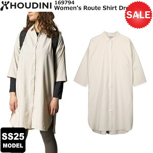HOUDINI(�t�[�f�B�j) �y2025�t�ă��f���zWomen's Route Shirt Dress 169794