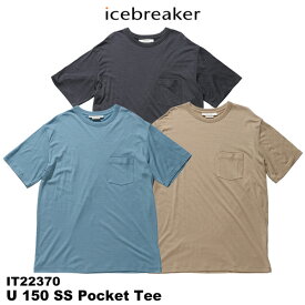 icebreaker(アイスブレーカー) U 150 SS Pocket Tee (150 ショートスリーブ ポケット ティー)