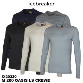 icebreaker(アイスブレーカー) M 200 Oasis LS Crew (200 オアシス ロングスリーブ クルー)