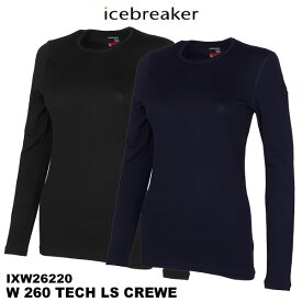 icebreaker(アイスブレーカー) W 260 Tech LS Crew (260 テック ロングスリーブ クルー)