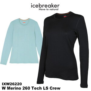 icebreaker(�A�C�X�u���[�J�[) W 260 Tech LS Crew (260�e�b�N�����O�X���[�u�N���[)