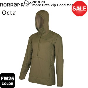 NORRONA(�m���[�i) �y2025-26�H�~�J���[�zmore Octa Zip Hood Men's 2018-24
