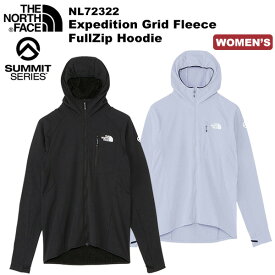 THE NORTH FACE(ノースフェイス) 【SUMMITシリーズ】Expedition Grid Fleece Full Zip Hoodie(エクスペディショングリッドフリースフルジップフーディ) NL72322【ウィメンズサイズ】