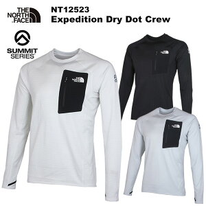 THE NORTH FACE(�m�[�X�t�F�C�X) �ySUMMIT�V���[�Y�zExpedition Dry Dot Crew(�G�N�X�y�f�B�V�����h���C�h�b�g�N���[) NT12523