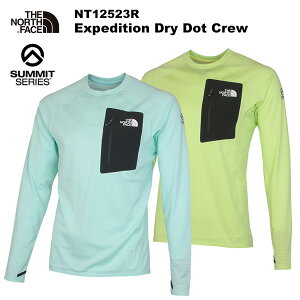THE NORTH FACE(�m�[�X�t�F�C�X) �ySUMMIT�V���[�Y�zExpedition Dry Dot Crew(�G�N�X�y�f�B�V�����h���C�h�b�g�N���[) NT12523R