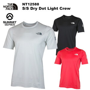 THE NORTH FACE(�m�[�X�t�F�C�X) �ySUMMIT�V���[�Y�zS/S Dry Dot Light Crew(�V���[�g�X���[�u�h���C�h�b�g���C�g�N���[) NT12588