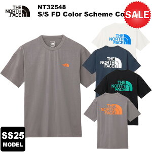 THE NORTH FACE(m[XtFCX) y2025NfzS/S FD Color Scheme Cotton Tee(V[gX[utbVhCJ[XL[RbgeB[) NT32548