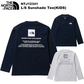 ◎THE NORTH FACE(ノースフェイス) L/S Sunshade Tee(KIDS)(ロングスリーブサンシェードティー) NTJ12341