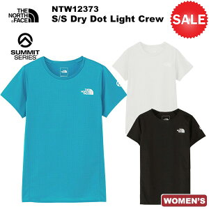 ��THE NORTH FACE(�m�[�X�t�F�C�X) �ySUMMIT�V���[�Y�zS/S Dry Dot Light Crew(WOMENS)(�V���[�g�X���[�u�h���C�h�b�g���C�g�N���[) NTW12373 2024�t�ă��f��