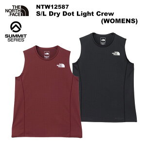 THE NORTH FACE(�m�[�X�t�F�C�X) �ySUMMIT�V���[�Y�zS/L Dry Dot Light Crew(WOMENS)(�X���[�u���X�h���C�h�b�g���C�g�N���[) NTW12587