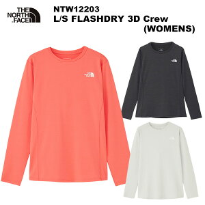 ��THE NORTH FACE(�m�[�X�t�F�C�X) L/S FLASHDRY 3D Crew(WOMENS)(�����O�X���[�u�t���b�V���h���C�X���[�f�B�[�N���[) NTW62506