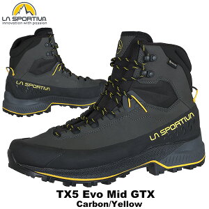 SPORTIVA(�X�|���e�B�o) TX5 EVO Mid GTX (TX5�G�{�~�b�hGTX) Carbon/Yellow