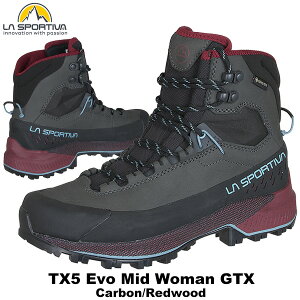 SPORTIVA(�X�|���e�B�o) TX5 EVO Mid Woman GTX (TX5�G�{�~�b�h�E�[�}��GTX) Carbon/Redwood