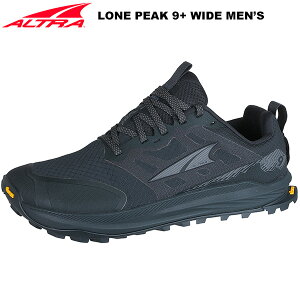 ALTRA(�A���g��) MEN'S LONE PEAK 9+ WIDE BLACK ALT101-011125-BLK