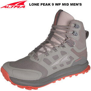 ALTRA(�A���g��) MEN'S LONE PEAK 9 WP MID BROWN/TAUPE ALT103-016126-BRT