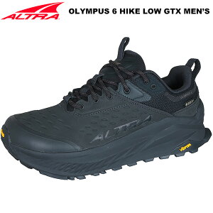 ALTRA(�A���g��) MEN'S OLYMPUS 6 HIKE LOW GTX M BLACK ALT103-032124-BLK