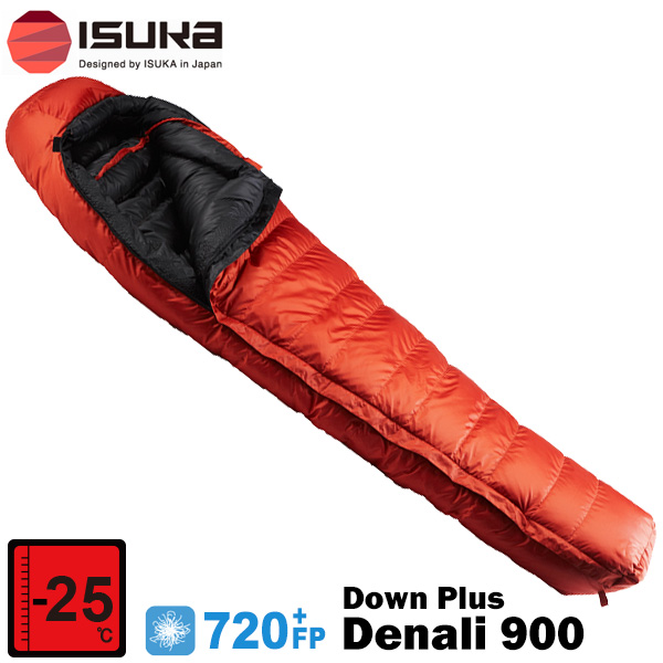 楽天市場】ISUKA(イスカ) Down Plus Denali 900 (ダウンプラスデナリ