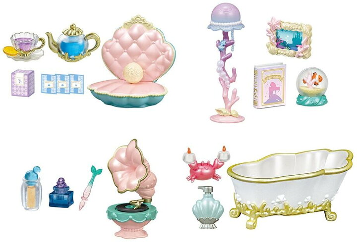 楽天市場】リーメント 夢みるマーメイドルーム Re-ment ぷちサンプル 