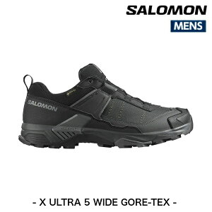 �T������ SALOMON X ULTRA 5 WIDE GORE-TEX�i�G�b�N�X �E���g�� 5 ���C�h �S�A�e�b�N�X�j�y�����Y�z