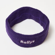 卓球 ヘアバンド 公式戦対応 ラリーズ Rallys 紫色 太め パープル ヘッドバンド パイル 汗止め 試合用 メ…