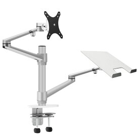 LOE(ロエ) ノートPC 液晶モニター デュアルアーム デスクマウント LOL3L