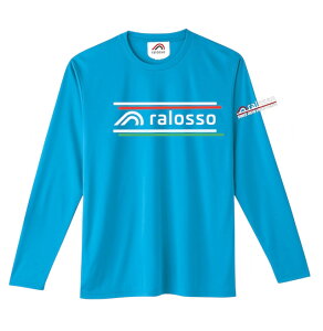 【ダブルライン ソフトロングTシャツ】ralosso ラロッソ プラクティスシャツ ゲームシャツ ハーフパンツ スコート テニス テニスウェア 練習着 部活 テニス部 レディース 女子連 ジュニア 速