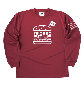 【バーガーレギュラーロングTシャツ】ralosso ラロッソ プラクティスシャツ ゲームシャツ ハーフパンツ スコート テニス テニスウェア 練習着 部活 テニス部 レディース 女子連 ジュニア 速乾