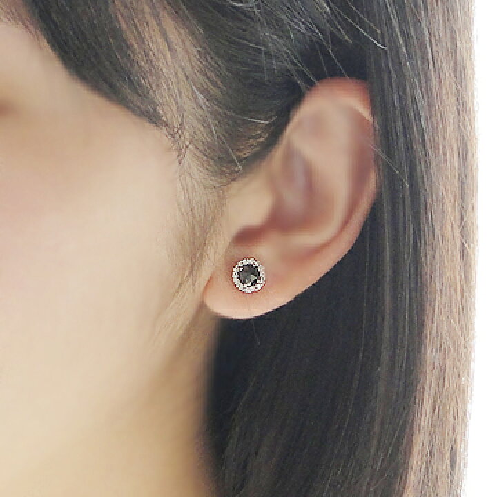 楽天市場】K18WGホワイトゴールド0.80ct ダイヤ取巻ブラック  