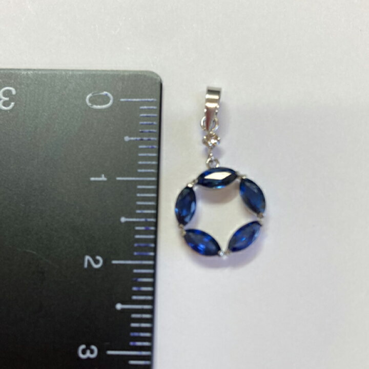 楽天市場】PT900 サファイア0.70カラット 2.5mm×5mm 5個付 マーキス 