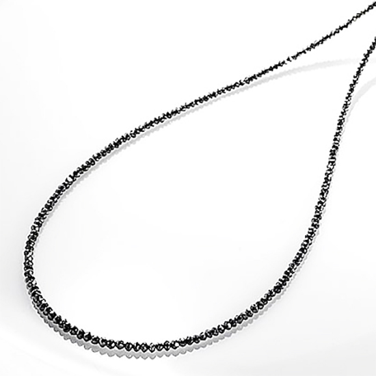 特別価格品　K18WG ブラックダイヤモンドネックレス 10カラット ホワイトゴールド ブラックダイヤ 最高品質 AAA レディース メンズ 極上品  ファッション ジュエリー ギフト プレゼント　送料無料 | ジュエリーワールド　ラマジェムス