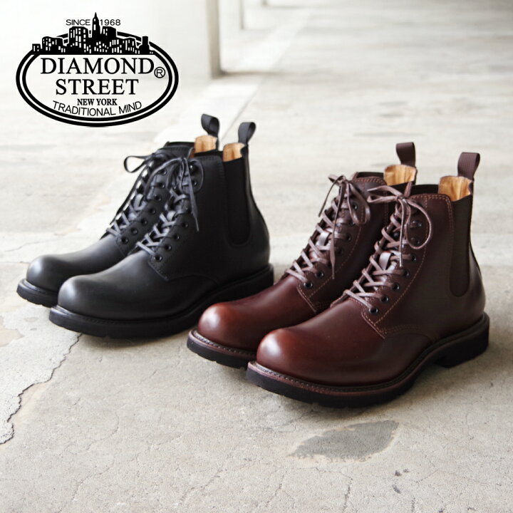楽天市場】【DIAMOND STREET ダイヤモンドストリート】 レースアップ 
