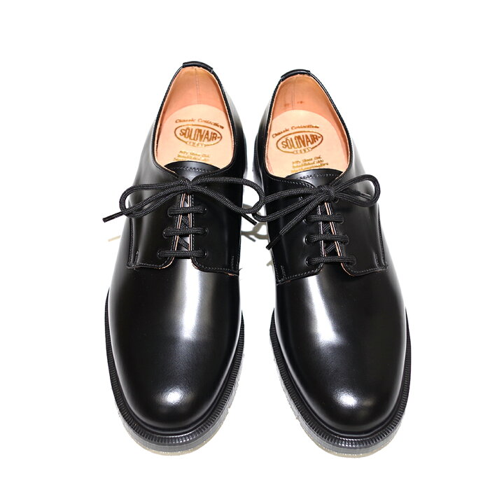 楽天市場】SOLOVAIR ソロヴェアー ソロベアー 4EYE SHOE BLACK 4-996 