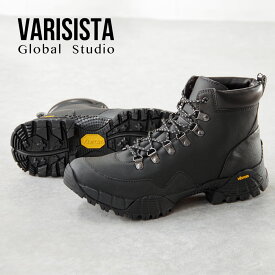 【VARISISTA Global Studio 】【ZS913】トレッキング スニーカー ブーツ レザー ビブラム メガグリップ アウトドア フェス Vibram キャンプ