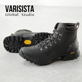 【60%OFF セール】【VARISISTA Global Studio 】【ZS913】トレッキング スニーカー ブーツ レザー ビブラム メガグリップ アウトドア フェス Vibram キャンプ