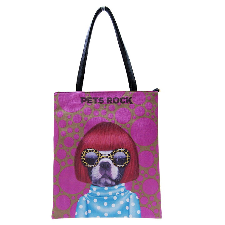 楽天市場】PETSROCK ペッツロック トートバッグ A4 B5 薄マチ サブ 