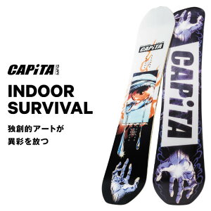25-26 CAPiTA �L���s�^ INDOOR SURVIVAL �C���h�A�E�T�o�C�o�� �X�m�[�{�[�h �� 2025-2026�N �p�[�N/���]�[�g