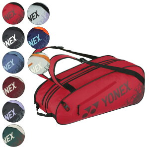YONEX ���l�b�N�X ���P�b�g�o�b�O6 �� ���΂� �A�N�Z�T���[ �o�h�~���g�� 6�{�p �|���G�X�e�� �J���r�i�t�� BAG2532R